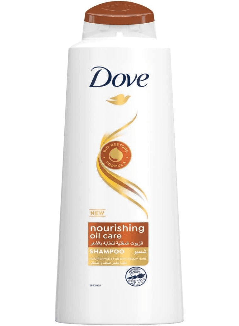 Dove Nourishing Oils Shampoo for Hair Care 600ml