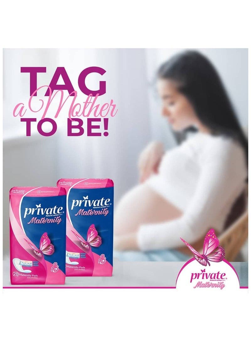 Private Feminine Maternity Pads- 20 Pads