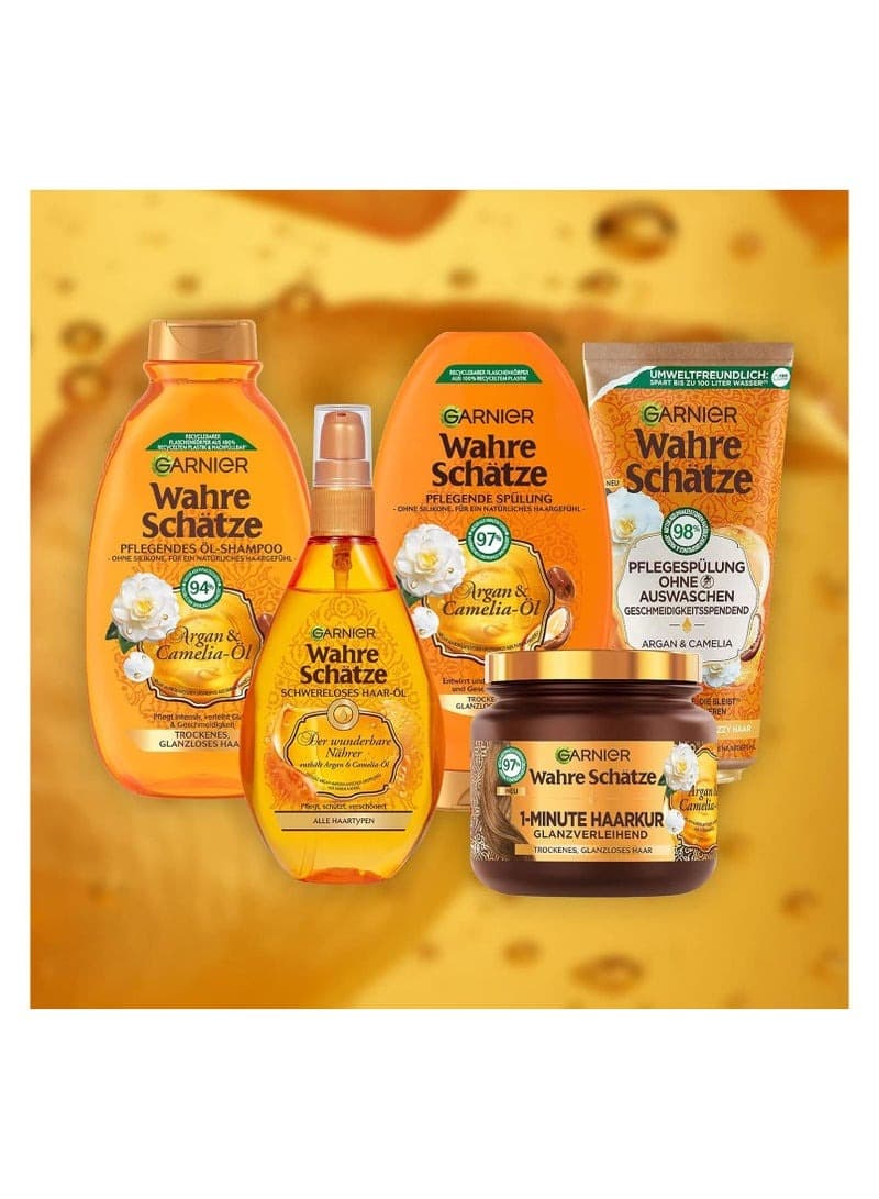 Garnier Wahre Schtze Pflegendes Shampoo Argan- & Camelia-l 300 ML