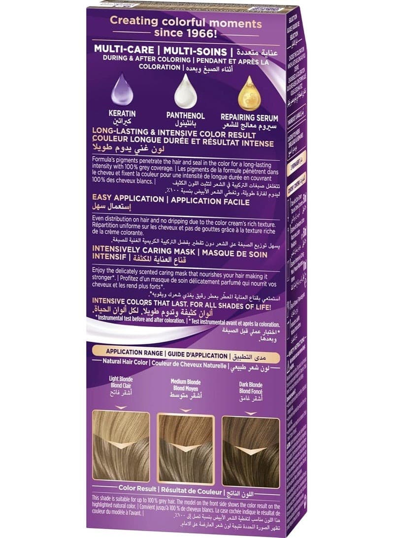 Palette Intensive Hair Color Cream 8-1 Light blonde Cendre