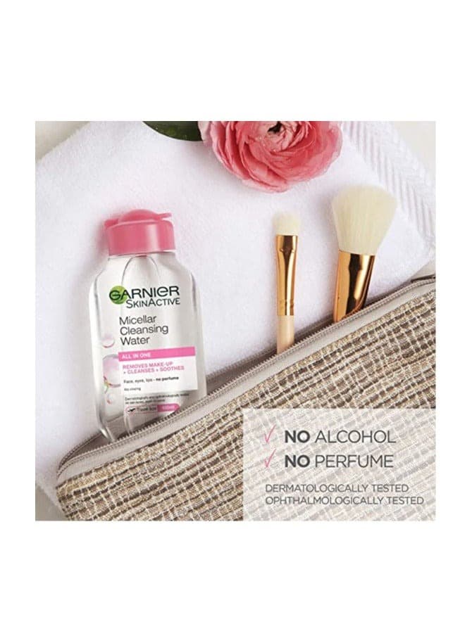 Garnier Micellar Water Face Cleanser & Daily Makeup Remover 100 ML