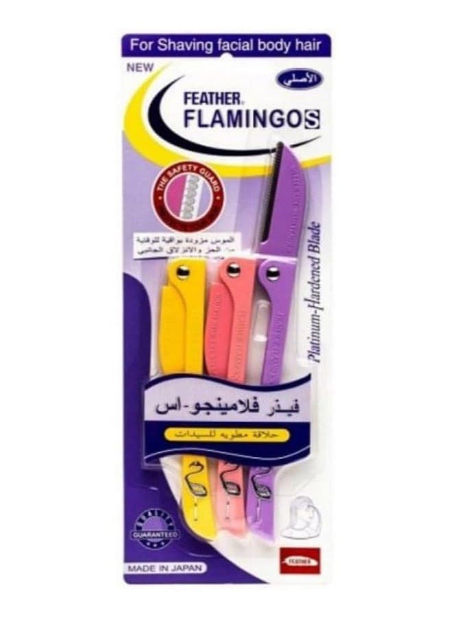 Feather Flamingo S Womens Facial Hair Razor Blades