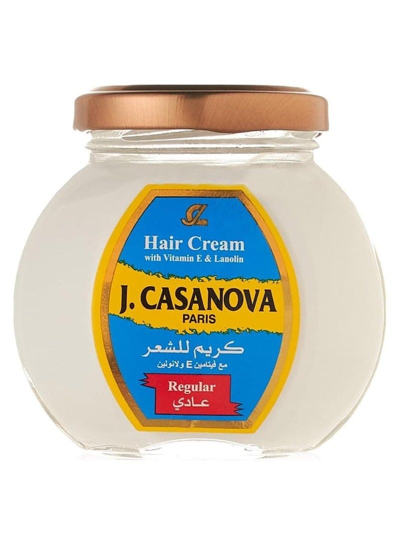 Casanova Hair Cream with Vitamin E & Lanolin Regular 150 G