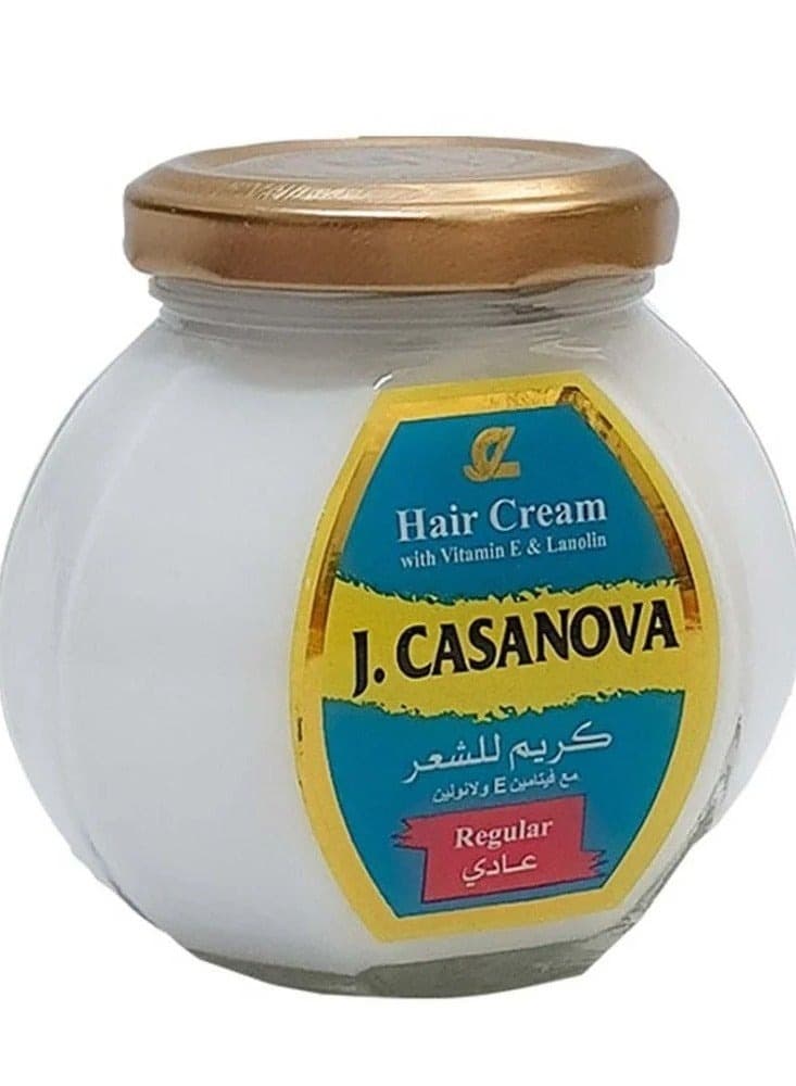 Casanova Hair Cream with Vitamin E & Lanolin Regular 150 G