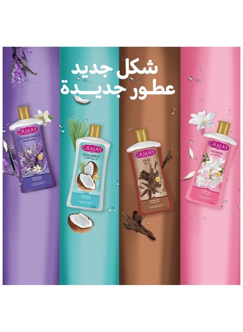 CAMAY Shower GeL JASMINE 1 LITER