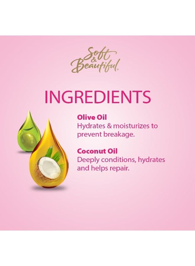 Soft & Beautiful No- Lye Ultimate Conditioner Relaxer System Super
