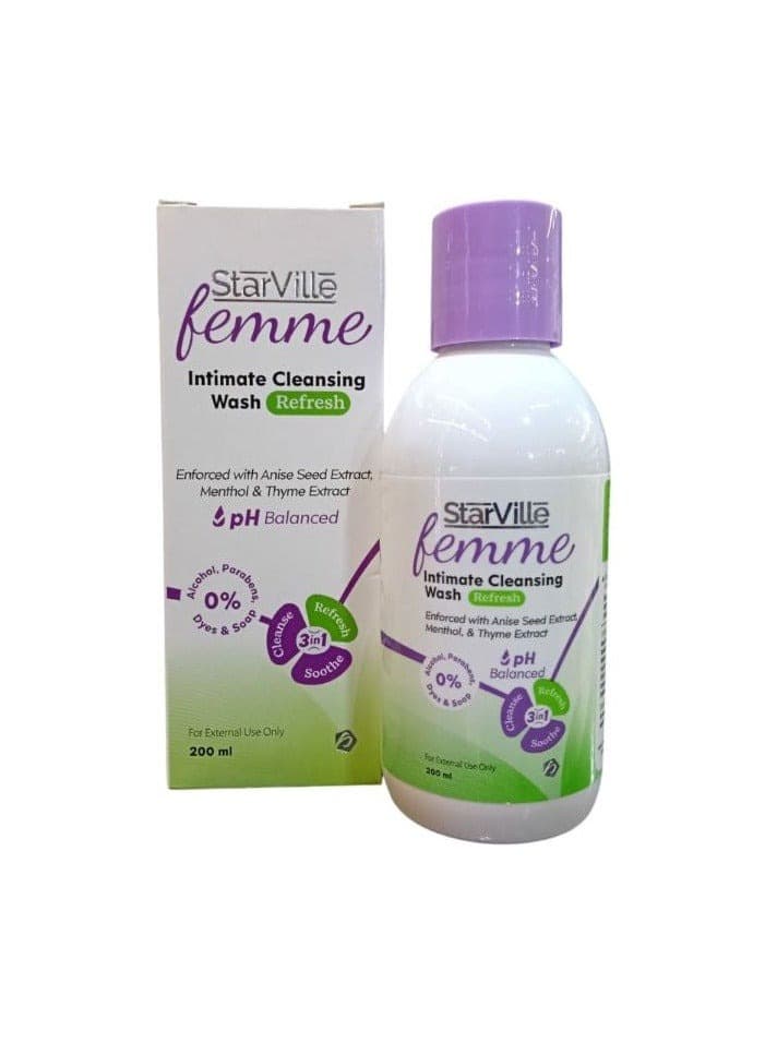 e Femme Intimate Cleansing Wash Refresh 200 ML