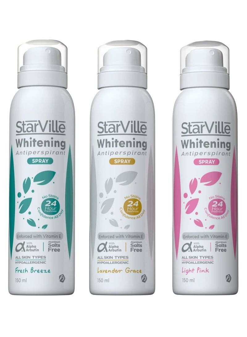 Starville Spray Whitening Antiperspirants Fresh Breeze 200 ML