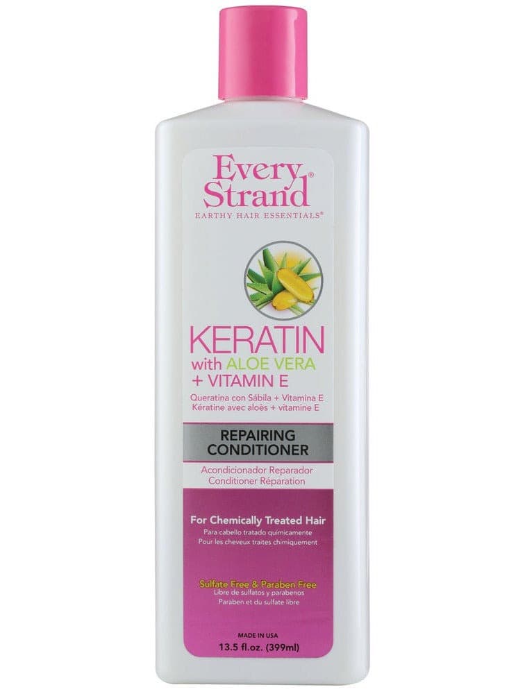 Every Strand Keratin With Aloe Vera Vitamin E Repairing Conditioner 399 ML