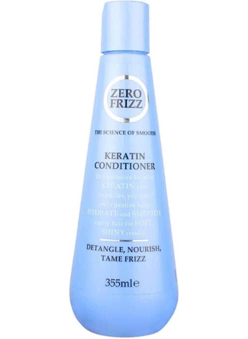 Zero Frizz Keratin Conditioner 355 ML