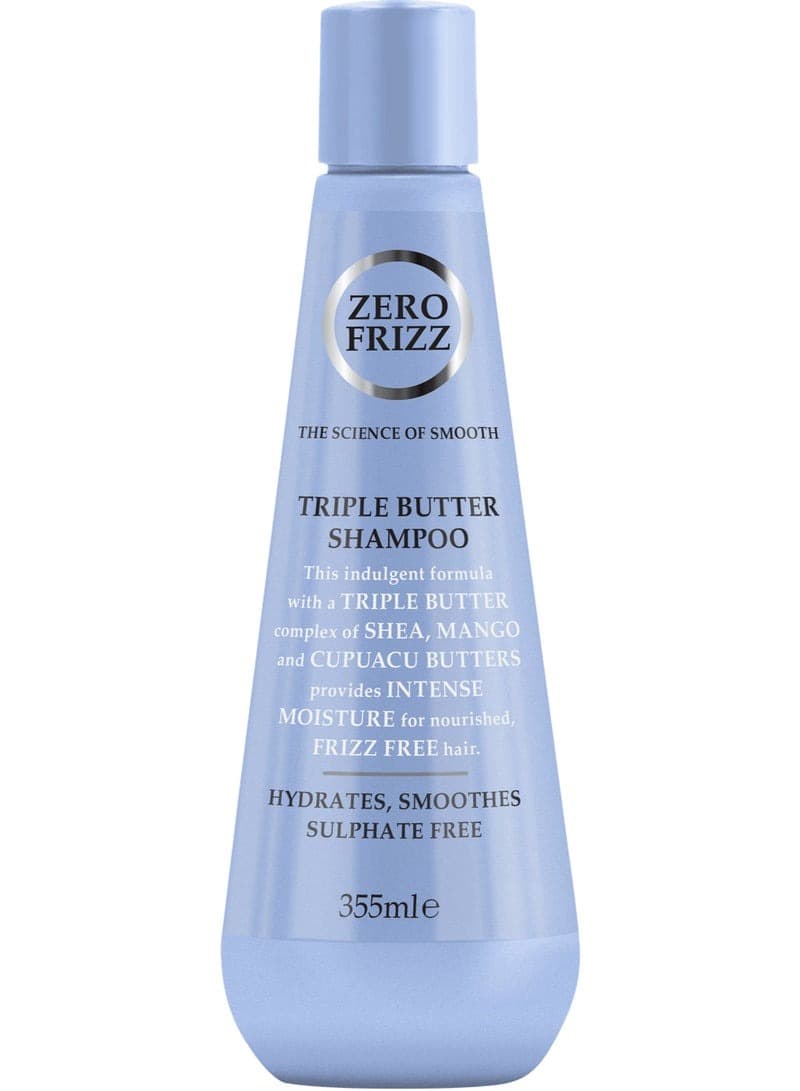 Zero Frizz Triple Butter Shampoo 355 ML