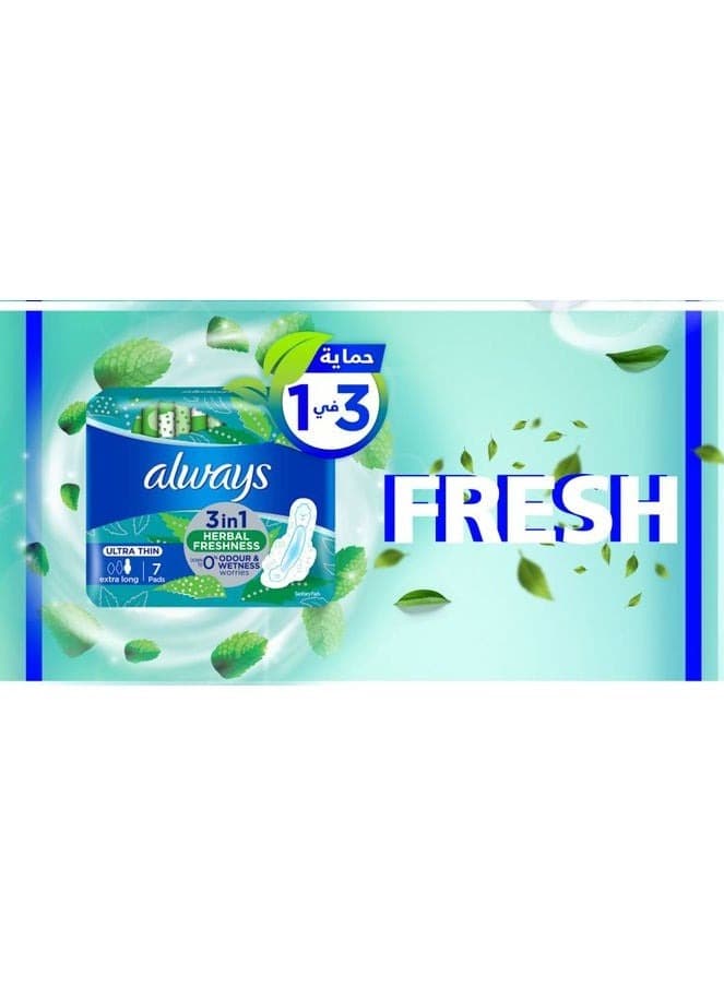 Always Extra Protection with Aloe Vera Maxi Thick Long 182 Free