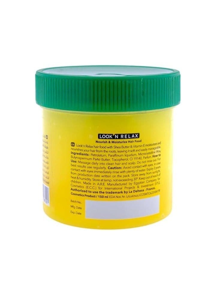 Look N Relax Shea Butter Hair Food Nourish & Moisture 150 ML