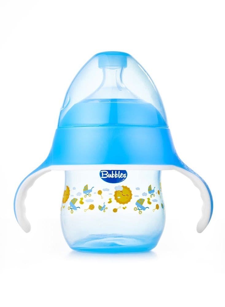Bubbles Natural Bed with Prunella 150 ml Blue
