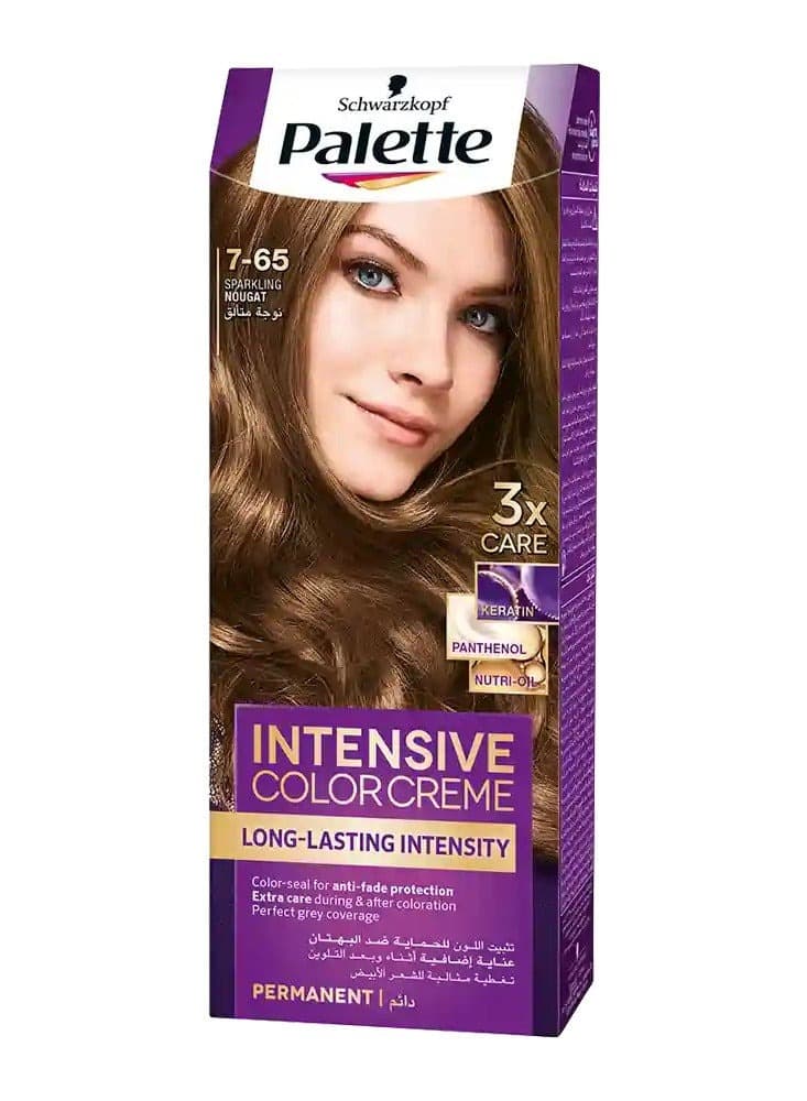Palette Hair Dye Rich Cream Color 7-65 Radiant Hazelnut