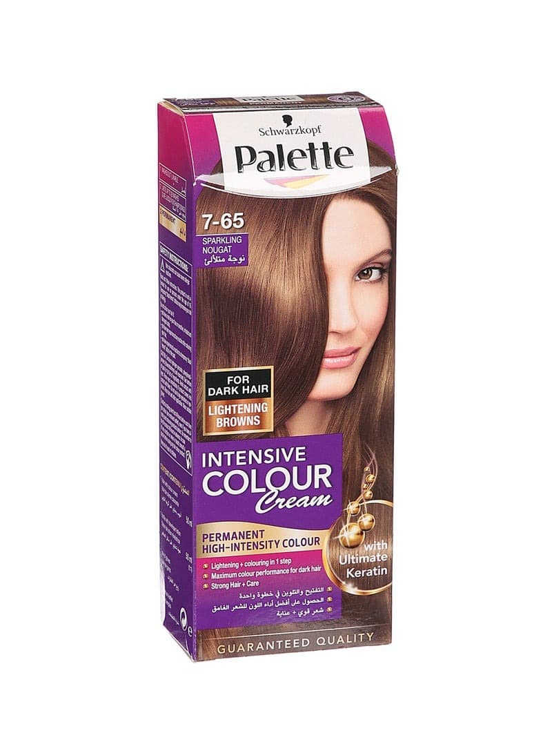 Palette Hair Dye Rich Cream Color 7-65 Radiant Hazelnut