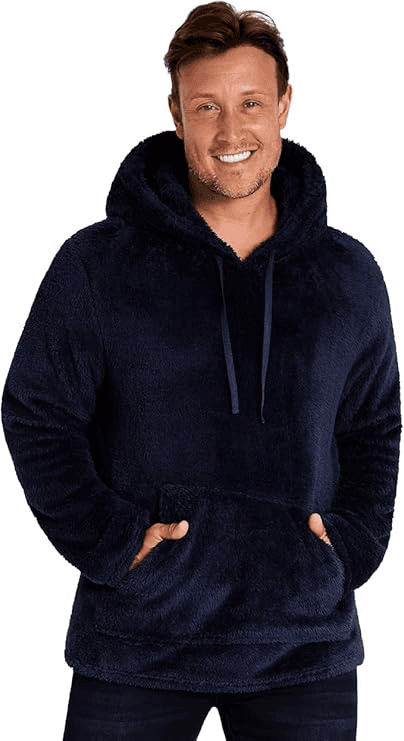 Mens fleece hoodie