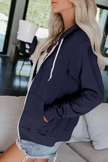 Milton Zip Womens Hoodie