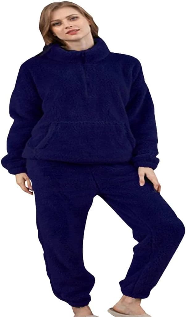 Women’s Fleece Pajama suitable for warmth and keeping you cozy.