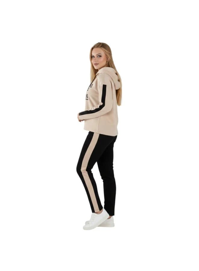 Women's 2-Piece Loungewear Set - "Baby It's Cold Outside" Hoodie & Leggings