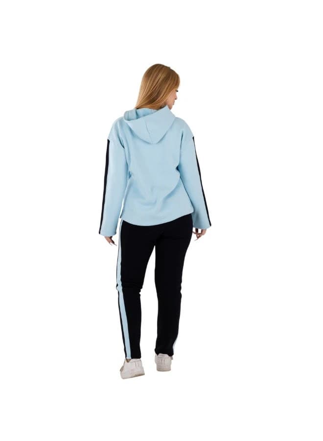 Women's 2-Piece Loungewear Set - "Baby It's Cold Outside" Hoodie & Leggings