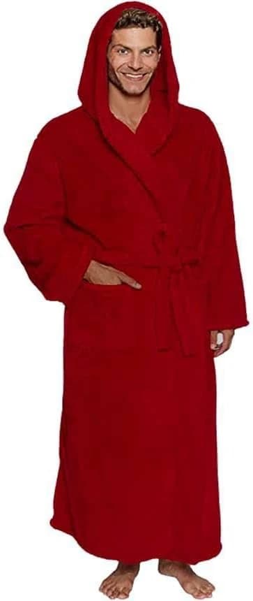 Robe Men Fur Warm