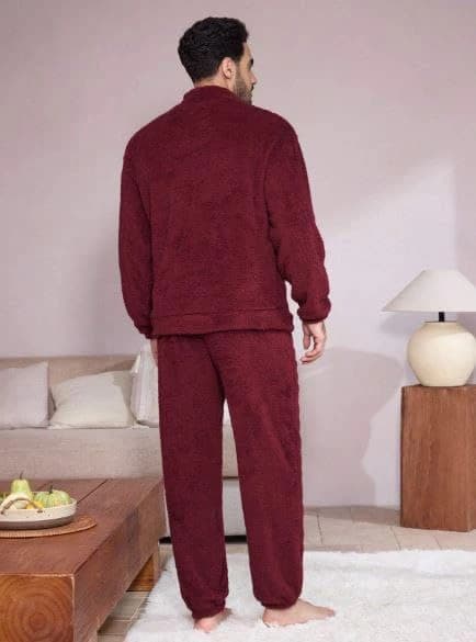 Men’s Fur Pajama Set