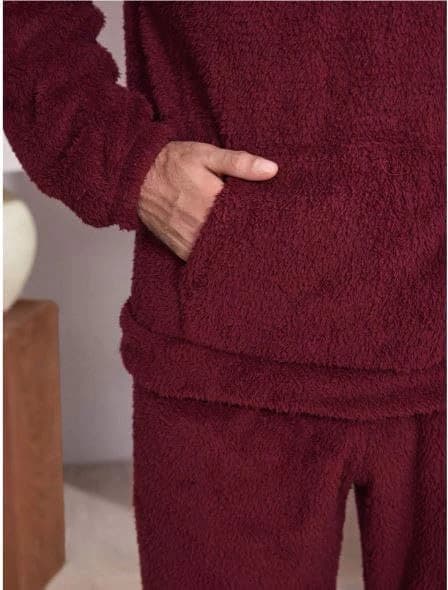Men’s Fur Pajama Set