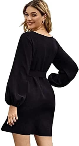 Women's Belted Tunic Top