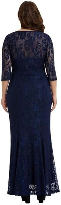 Women's Lace Lining Long Dress