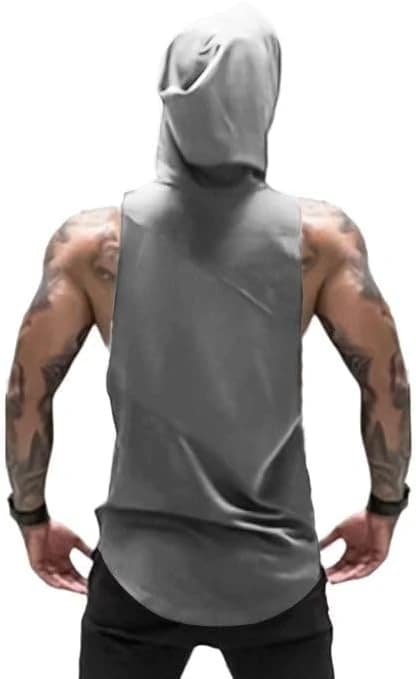 Men’s Gray Gym Hoodie