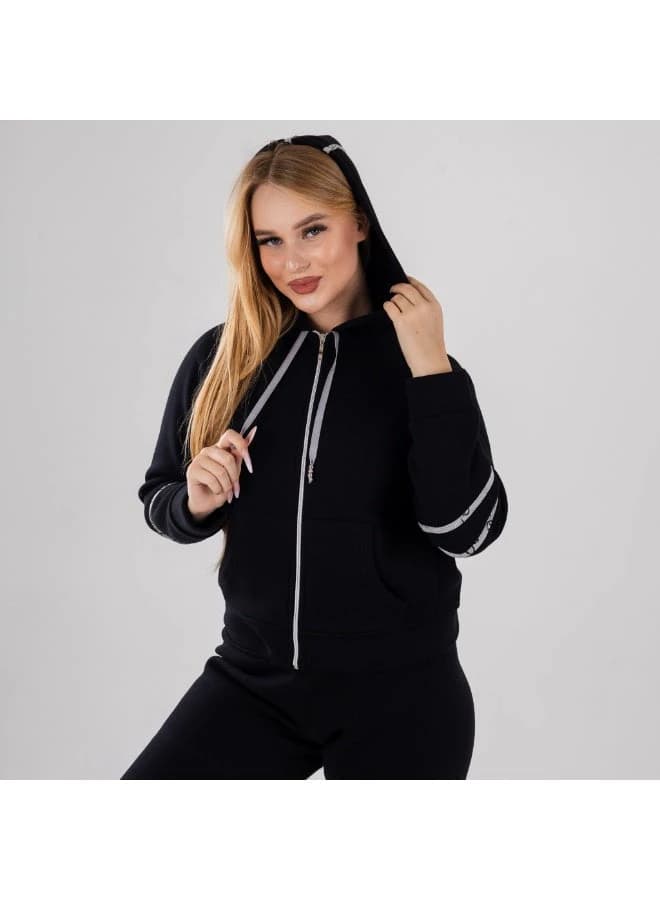Women's 2-Piece Milton Tracksuit - Zip-up Hoodie & Joggers Set