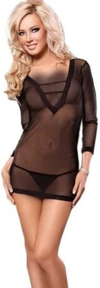 Black Till Back Lingerie BabyDoll