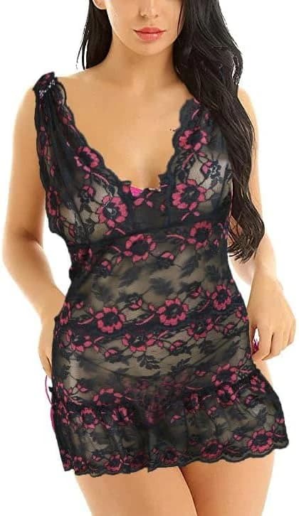 Lingerie Baby Doll Floral
