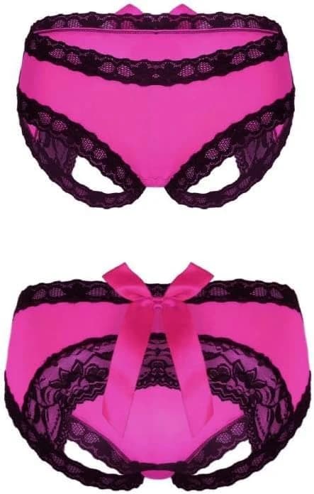 Women Open Back Panty