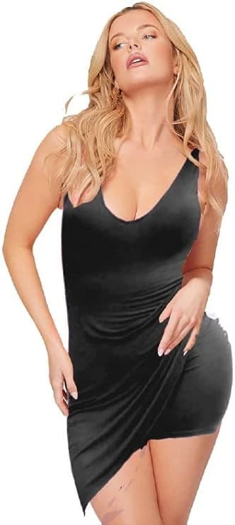 Black Lycra Babydoll Lingerie