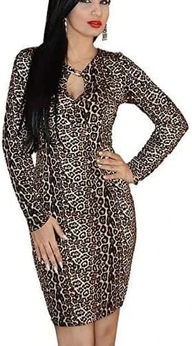 Tiger Lingerie Mini Dress