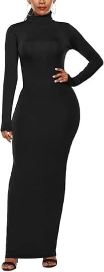 Women's Long Maxi Bodycon Dress