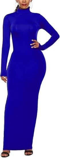 Women's Long Maxi Bodycon Dress