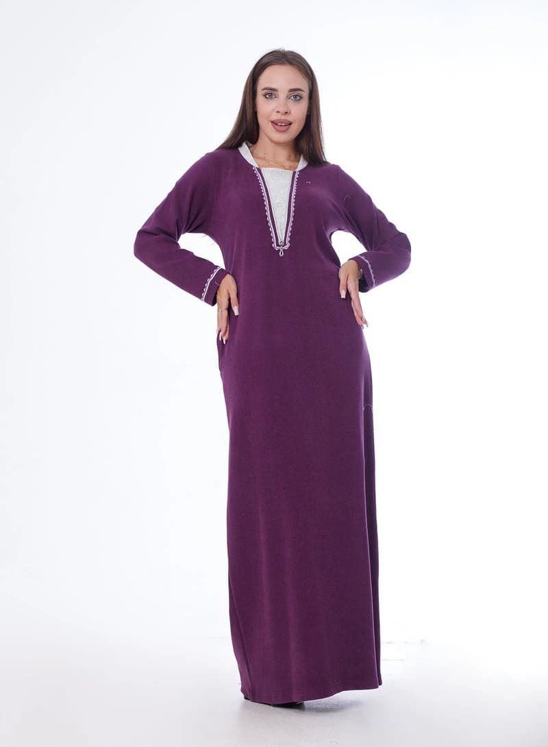 Special Winter Nightgown Embroidered Design