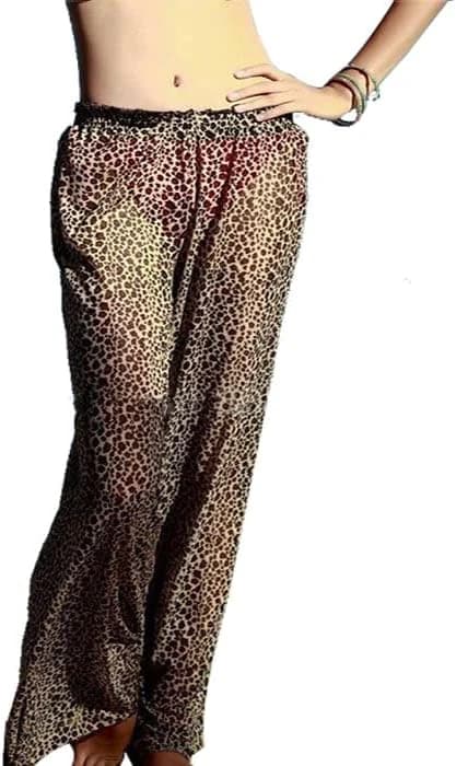 Women's Chiffon Tiger Color Pants