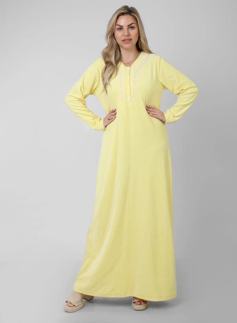 ZECOTEX Embroidered Nightgown