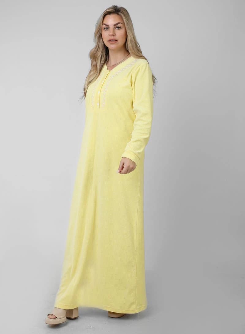 ZECOTEX Embroidered Nightgown