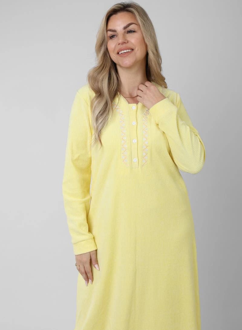 ZECOTEX Embroidered Nightgown