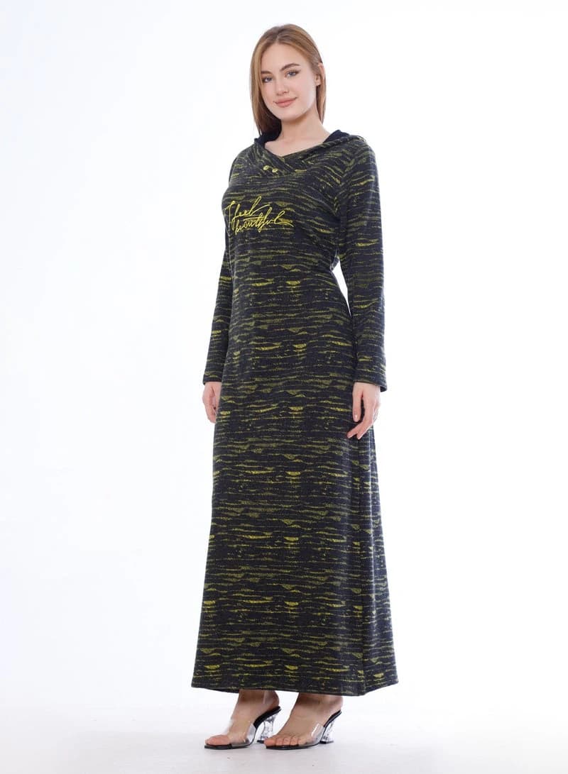 ZECOTEX Embroidered Winter Nightgown