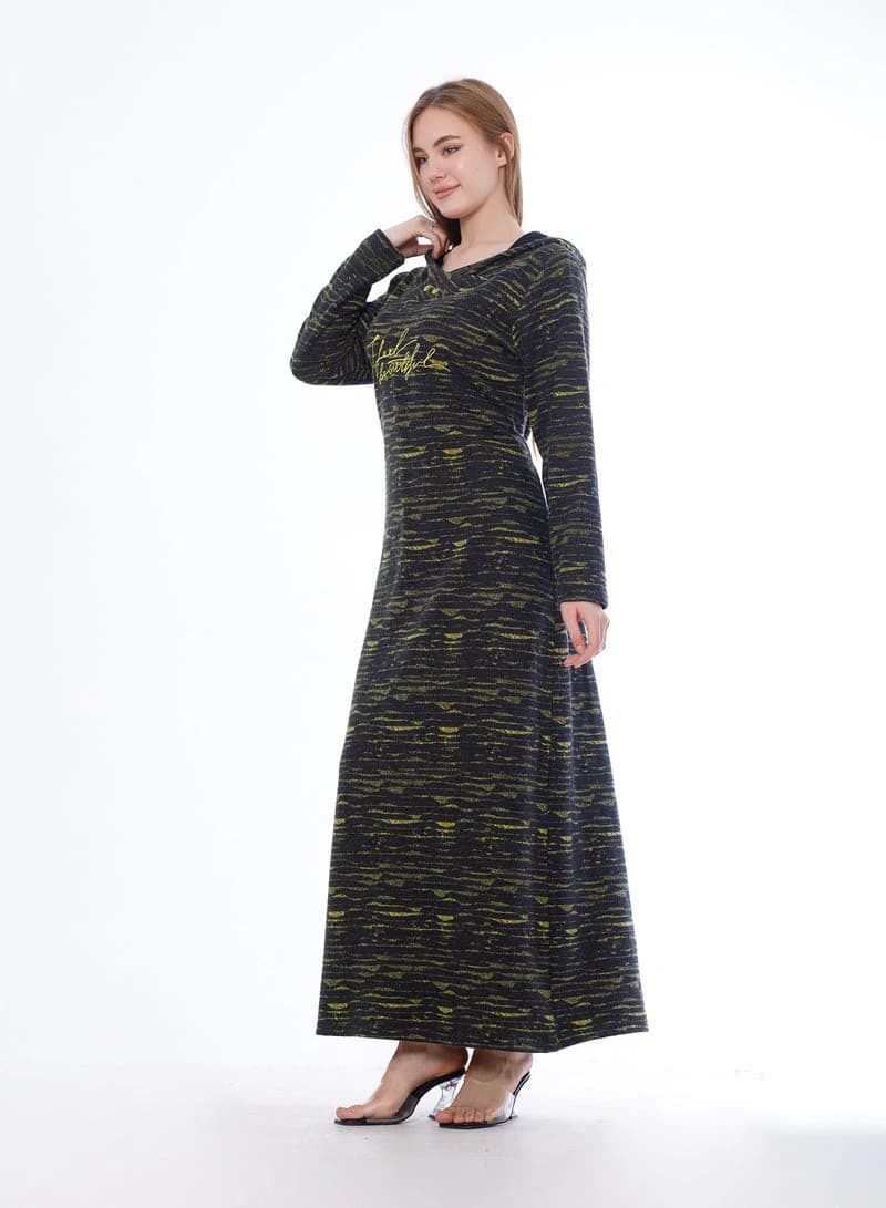 ZECOTEX Embroidered Winter Nightgown