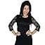 Women's Lace Back Cotton Blouse