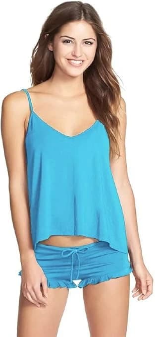 Cotton Top and Shorts Sleepwear Set