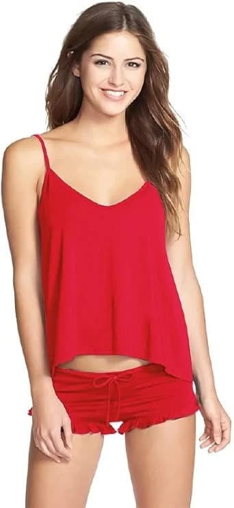 Cotton Top and Shorts Sleepwear Set