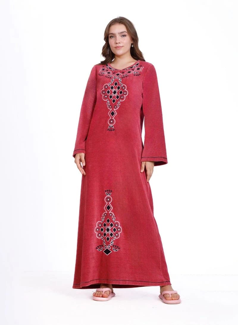 Women's Special Nightgown 8005 – Long Warm Cotton Nightdress